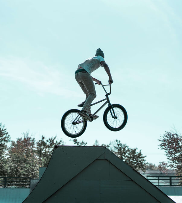 Bicycle playground